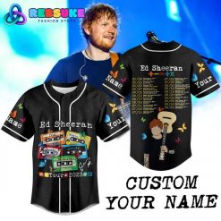 Ed Sheeran Custom Name Baseball Jersey