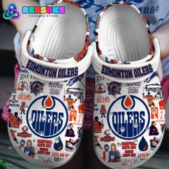 Edmonton Oilers NHL Hockey Tears Crocs