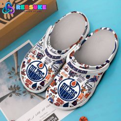 Edmonton Oilers NHL Hockey Tears Crocs