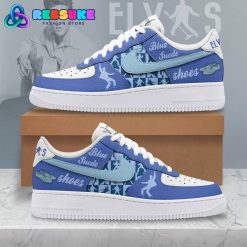 Elvis Presley Blue Suede Shoes Nike Air Force 1