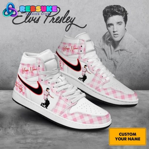 Elvis Presley Singer Custom Name Nike Air Jordan 1