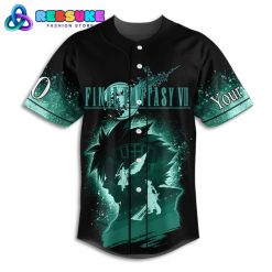Final Fantasy VII Custom Name Baseball Jersey