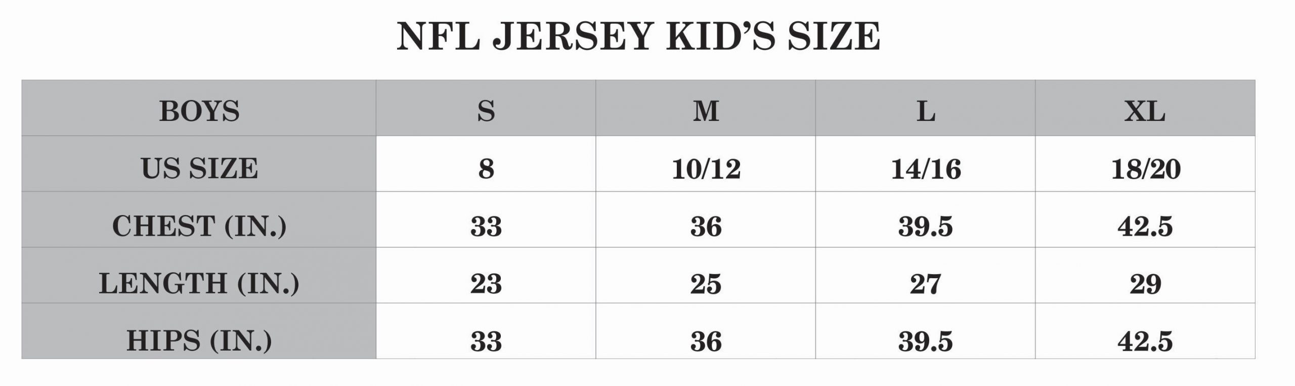 Kid Size