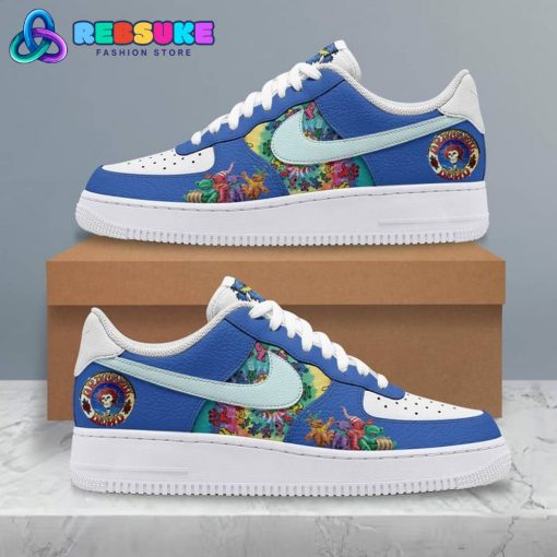 Grateful Dead Band Blue Nike Air Force 1