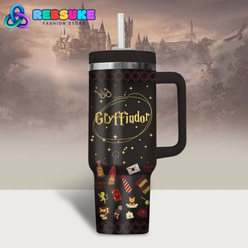 Harry Potter Gryffindor 40oz Stanley Tumbler