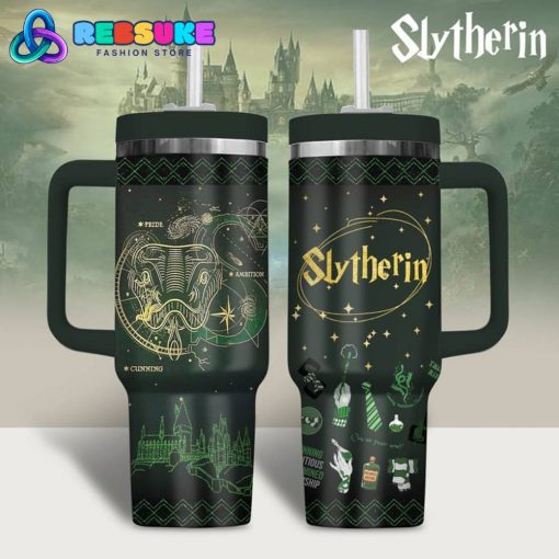 Harry Potter Slytherin 40oz Stanley Tumbler