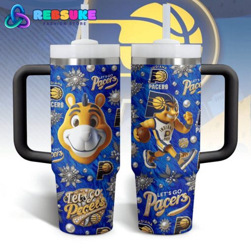 Indiana Pacers NBA Lets Go Pacers Stanley Tumbler