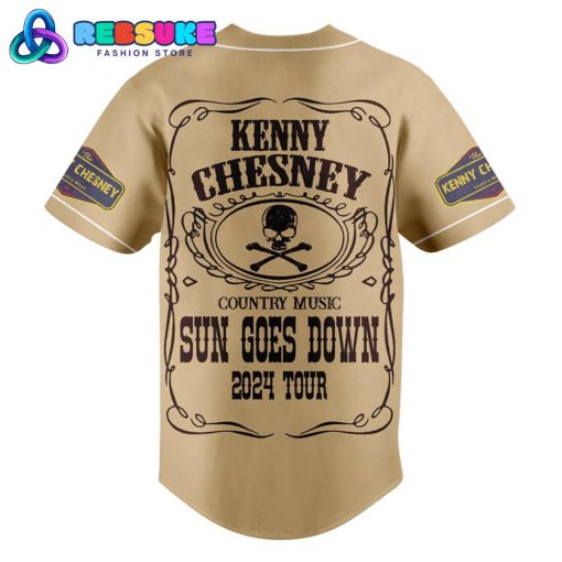 Kenny Chesney Sun Goes Down 2024 Tour Baseball Jersey