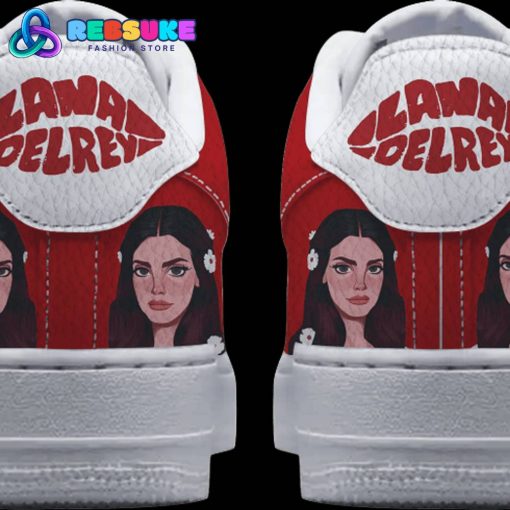 Lana Del Rey Red Nike Air Force 1