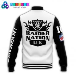 Las Vegas Raiders NFL Nation Customized Baseball Jacket