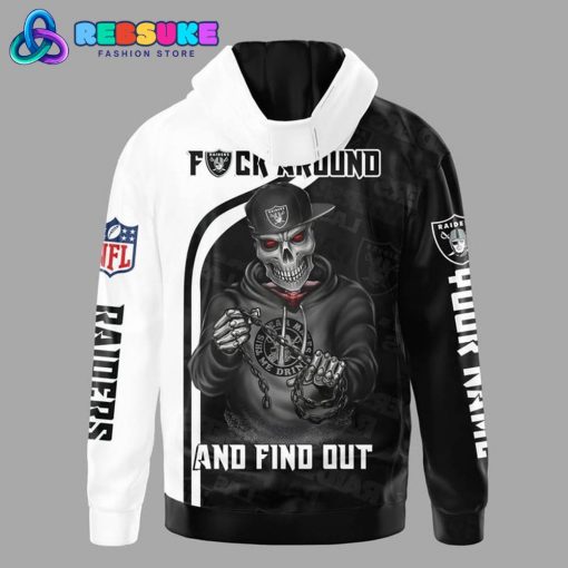 Las Vegas Raiders Around And Find Out Zip Hoodie