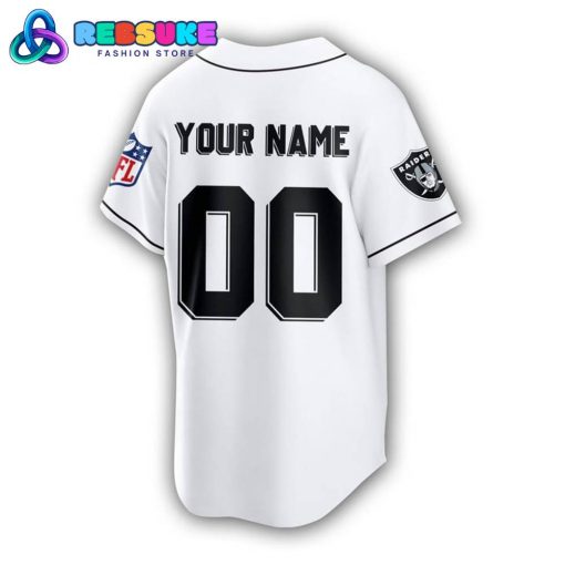 Las Vegas Raiders NFL Personalized Baseball Jersey (Copy)