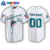 Miami Dolphins NFL Personalized Baseball Jersey