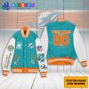 Miami Dolphins NFL 2024 Custom Name Baseball Jacket