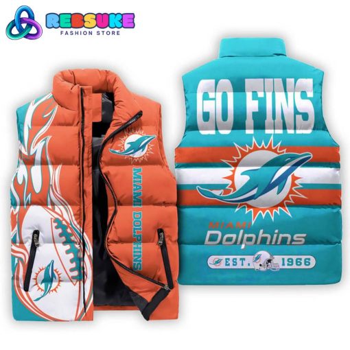 Miami Dolphins NFL Go Fins Cotton Vest