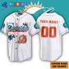 Detroit Lions NFL Custom Name Blue White Baseball Jersey