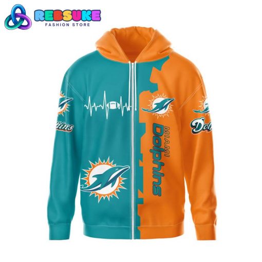 Miami Dolphins NFL Zip Hoodie