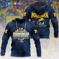 Michigan Wolverines Football 2024 National Championship Hoodie