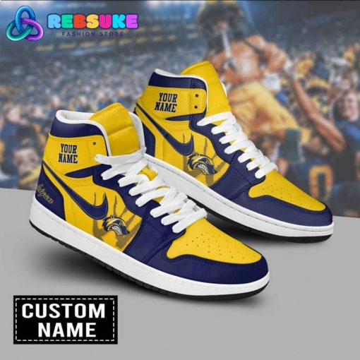 Michigan Wolverines Football Custom Name Nike Air Jordan 1
