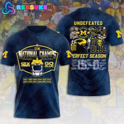 Michigan Wolverines National Champs Perfect Season Shirt