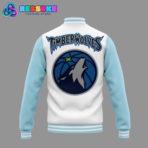 Minnesota Timberwolves NBA 2024 Team Baseball Jacket