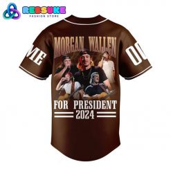 Morgan Wallen For President 2024 Customized Baseball Jersey