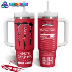 NC State Wolfpack x Monster Energy Customized Stanley Tumbler