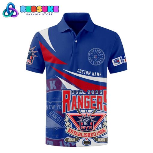 New York Rangers Its Take Everyone Customized Polo Shirts