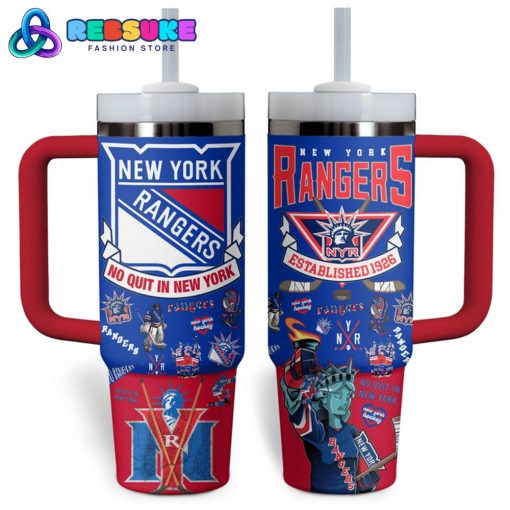 New York Rangers NHL No Quit In New York Stanley Tumbler