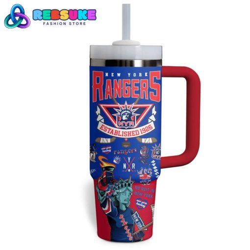 New York Rangers NHL No Quit In New York Stanley Tumbler