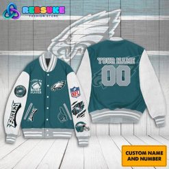 Philadelphia Eagles I Love My Rugby Player Customized Baseball Jacket