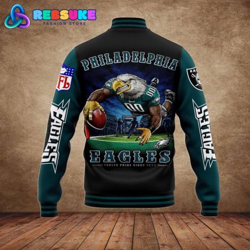 Philadelphia Eagles NFL Pride Customized Baseball Jacket