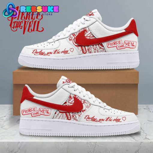 Pierce The Veil Darling You Will Be Okey Nike Air Force 1