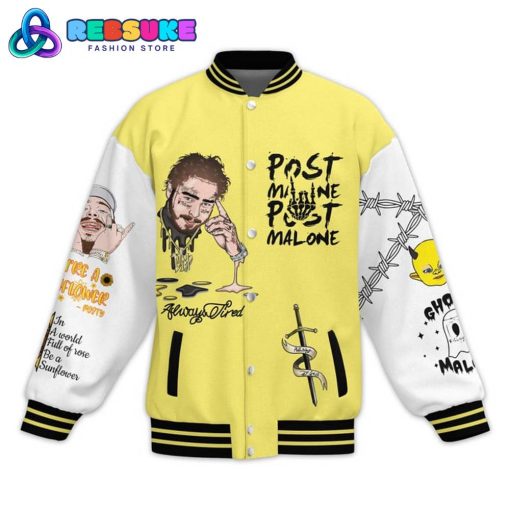 Post Malone Posty Playlist Baseball Jacket