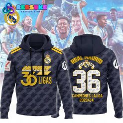 Real Madrid Champions Laliga 2024 Away Hoodie