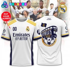 Real Madrid Laliga 2024 Hala Madrid Customized Shirt