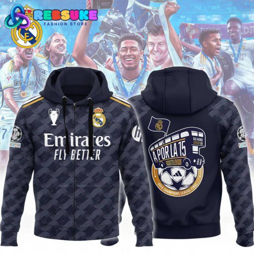 Real Madrid Road To London Champions League Final Hoodie