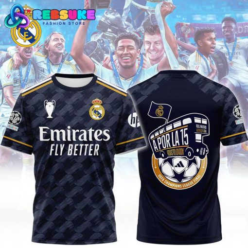 Real Madrid Road To London Champions League Final Shirt