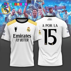 Real Madrid UEFA Champions League Hala Madrid Shirt