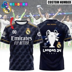 Real Madrid UEFA Champions London 24 Final Shirt