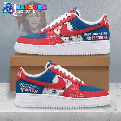 Reba McEntire Happy Independence Day Nike Air Force 1