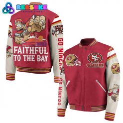 San Francisco 49ers Faithful To The Bay Baseball Jacket