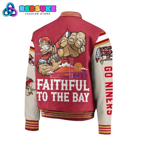San Francisco 49ers Faithful To The Bay Baseball Jacket