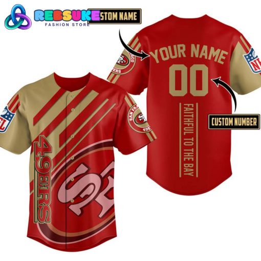 San Francisco 49ers Faithful To The Bay Baseball Jersey