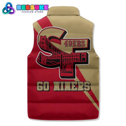 San Francisco 49ers Go Niners Customized Cotton Vest