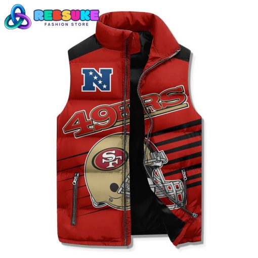 San Francisco 49ers Red And Gold Cotton Vest