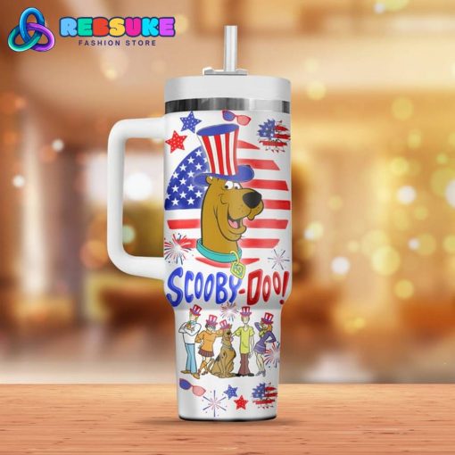 Scooby Doo Happy Independence Day Stanley Tumbler