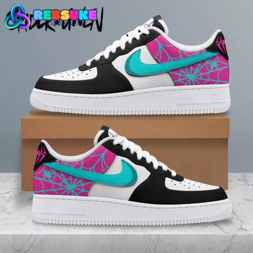 Spider Gwen Nike Air Force 1 Sneakers