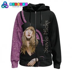 Stevie Nicks White Wing Dove Zip Hoodie