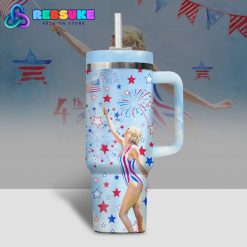 Taylor Swift Happy Independence Day Stanley Tumbler